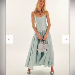 Free People - Hutch The Ridge Dress in Light Blue